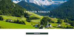 Desktop Screenshot of conniernordan.com